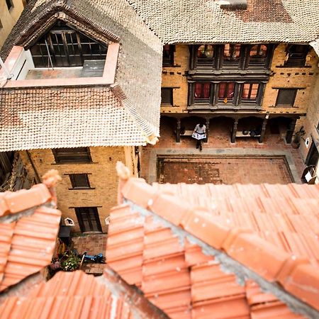 Newa Chen Historic House Unesco Lalitpur Extérieur photo