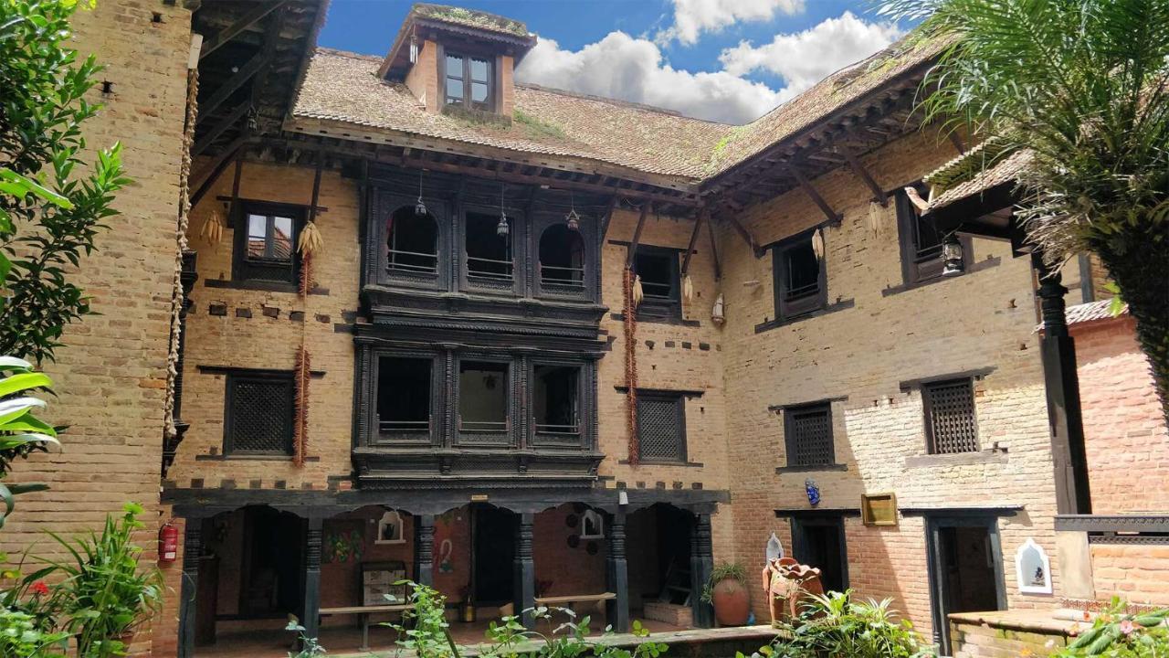 Newa Chen Historic House Unesco Lalitpur Extérieur photo