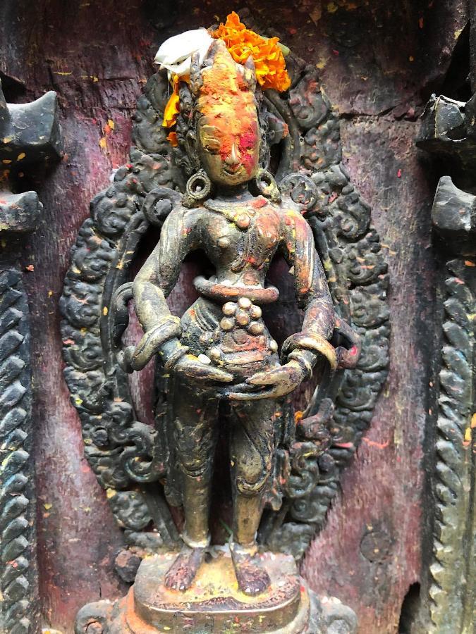 Newa Chen Historic House Unesco Lalitpur Extérieur photo