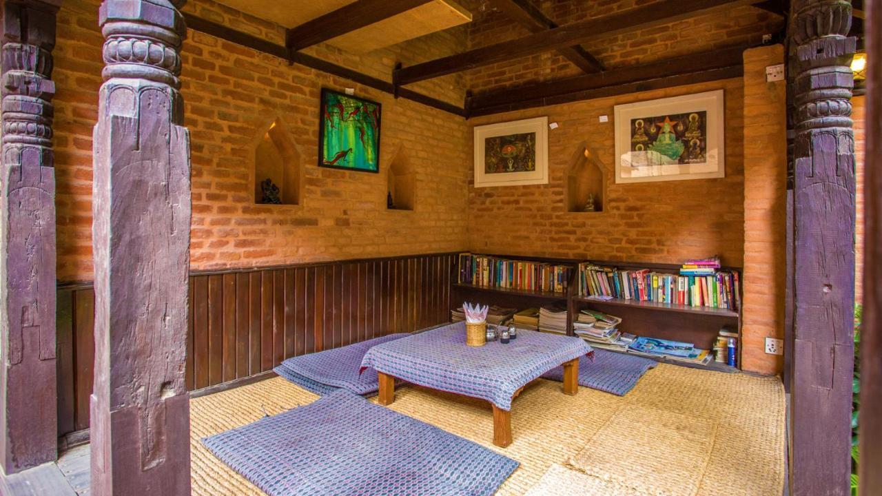Newa Chen Historic House Unesco Lalitpur Extérieur photo