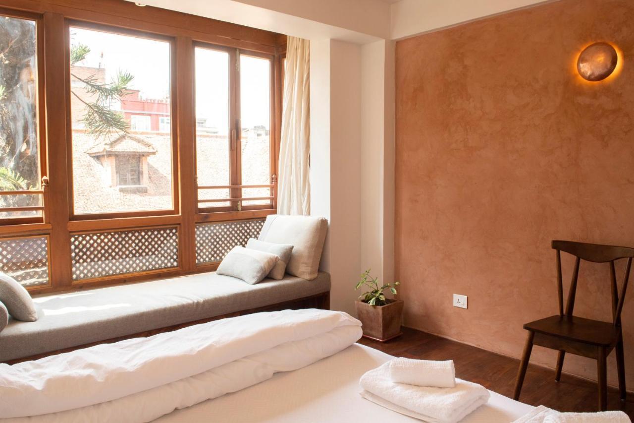 Newa Chen Historic House Unesco Lalitpur Extérieur photo