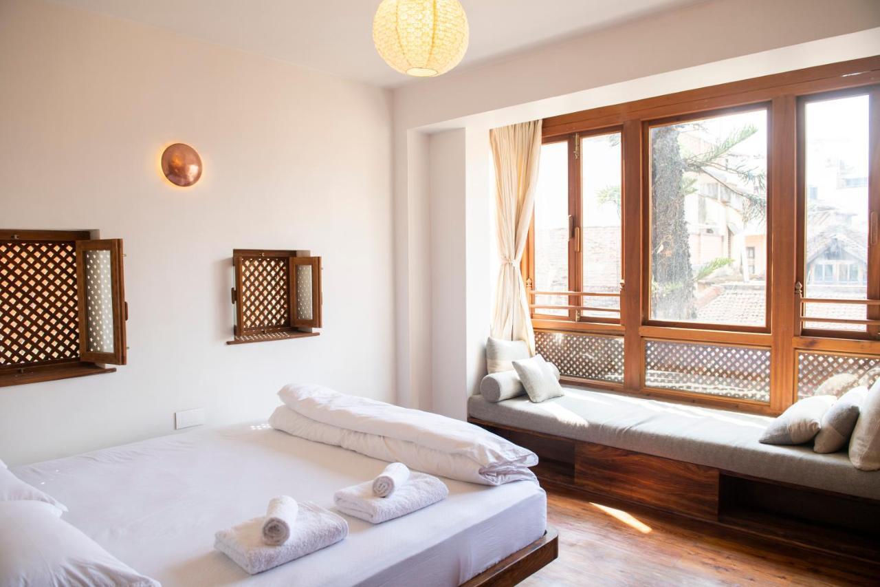 Newa Chen Historic House Unesco Lalitpur Extérieur photo