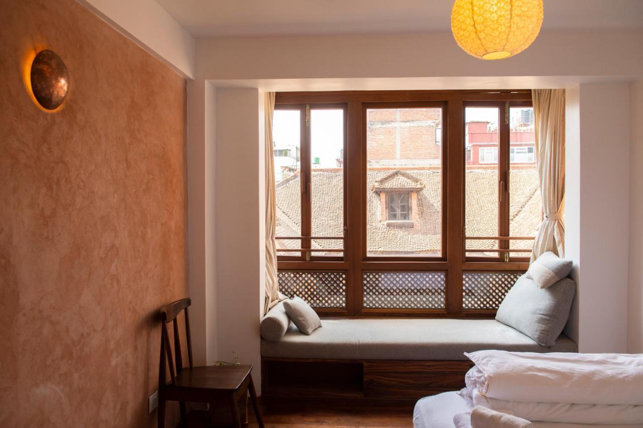 Newa Chen Historic House Unesco Lalitpur Extérieur photo