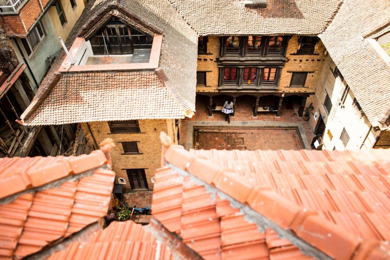 Newa Chen Historic House Unesco Lalitpur Extérieur photo